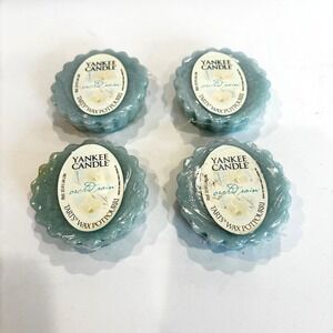 Yankee‎ Candle Orchid Rain Tarts Wax Potpourri Set Of 4 0.8 Oz New
